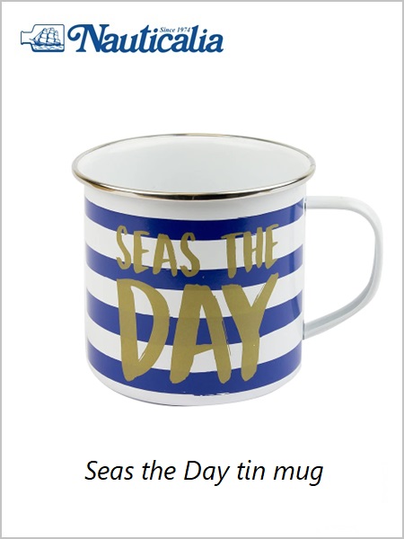Seas The Day - Tin Mug